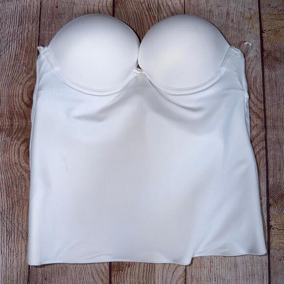Felina Other - Felina White Strapless Bustier 34A